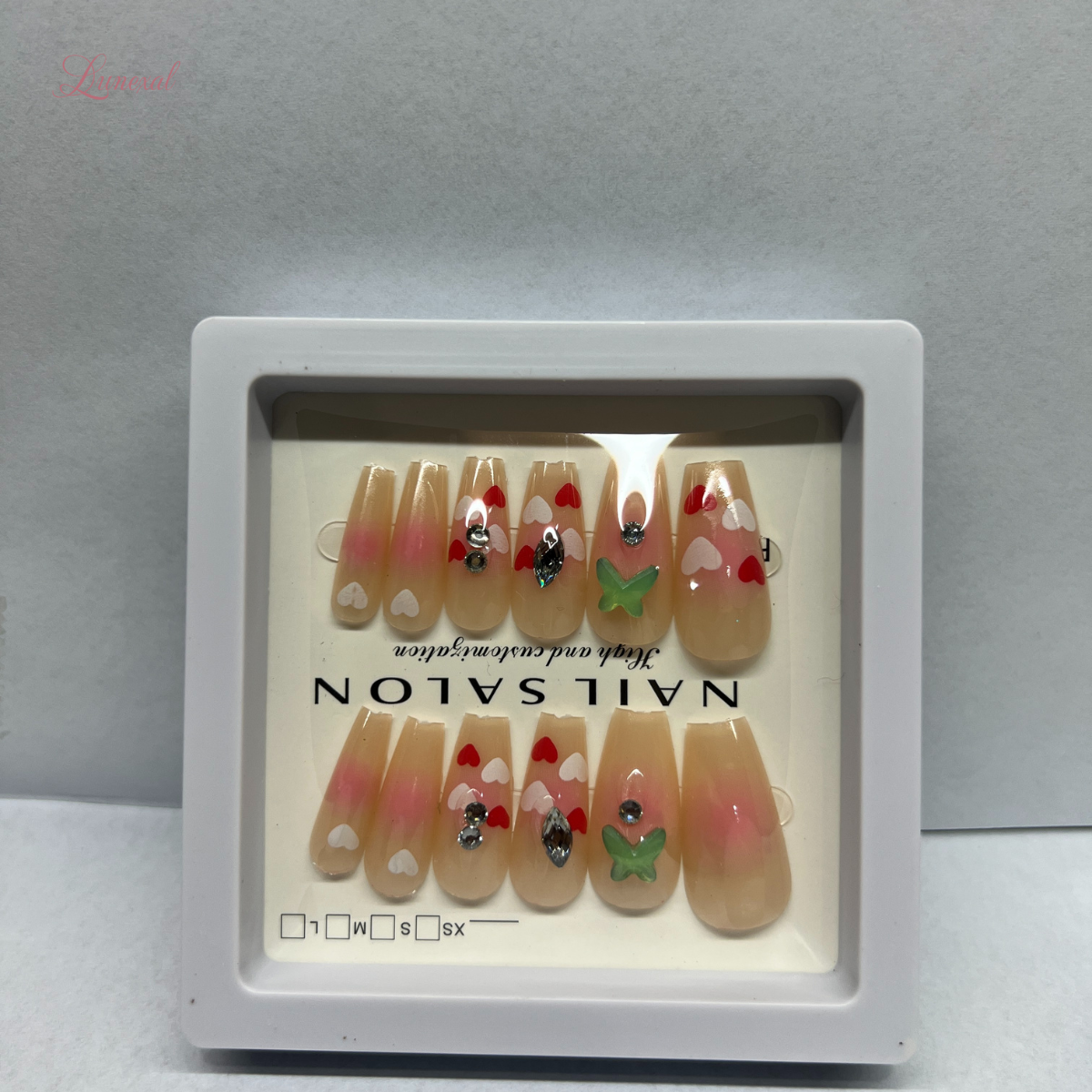 Stylish Press-On Nail Set – Salon Finish at Home (12 Pcs)