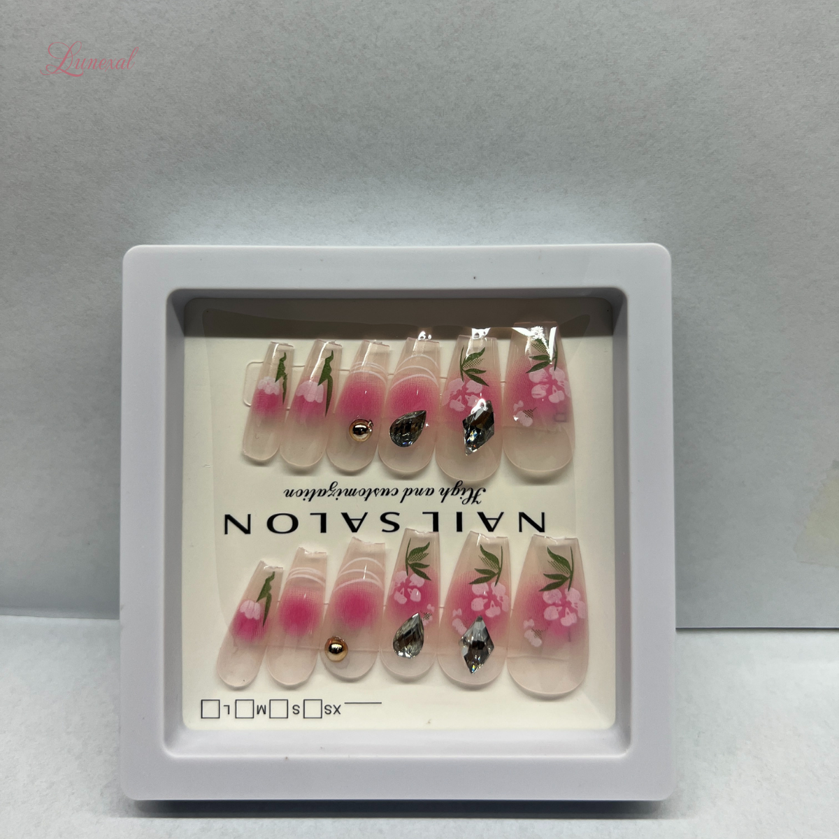 Stylish Press-On Nail Set – Salon Finish at Home (12 Pcs)